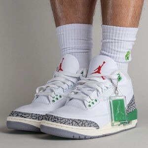 Used Air Jordan 3 Retro ‘Lucky Green